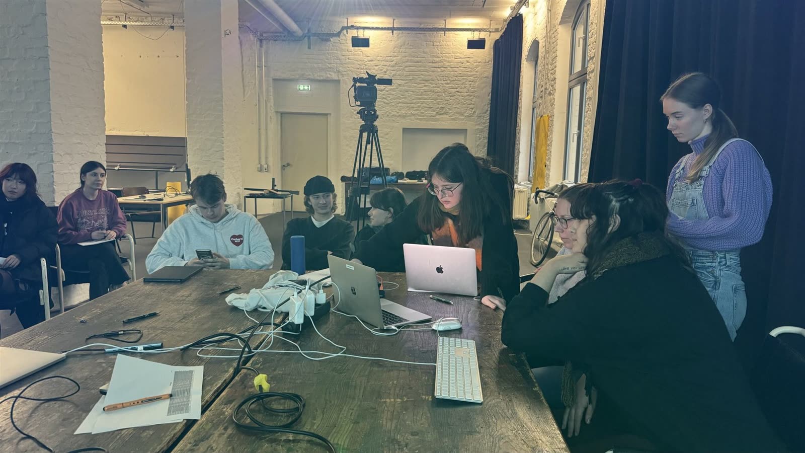 Postproduktion eines Videoprojekts